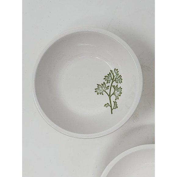Harry & David Ceramic Dipping Bowls 3-Piece Set Herb‎ Pattern - Picture 3 of 8